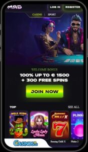 Read more about the article Mad Casino France : le nombre de tours gratuits dépasse les attentes